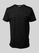 Antony Morato T-Shirt mit Label-Detail in Black, Größe L