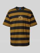 Hugo Blue Regular Fit T-Shirt aus reiner Baumwolle in Oliv, Größe L