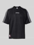 adidas Originals T-Shirt mit Label-Stitching in Black, Größe XL