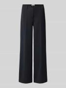 Christian Berg Woman Hose mit weitem Bein und Längsnähten in Black, Gr...