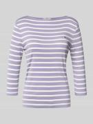 Tommy Hilfiger Slim Fit 3/4-Shirt aus reiner Baumwolle in Lavender, Gr...