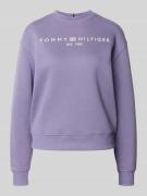 Tommy Hilfiger Relaxed Fit Sweatshirts aus Baumwoll-Mix in Lavender, G...