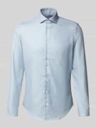 SEIDENSTICKER Slim Fit Business-Hemd mit Kentkragen in Gruen, Größe 38