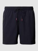 Tommy Hilfiger Badehose mit Meshfutter in Dunkelblau, Größe S