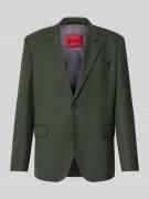 HUGO Regular Fit Sakko mit Viskose-Anteil in Dunkelgruen, Größe 46