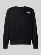 The North Face Sweatshirt mit Label-Print in Black, Größe L