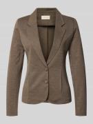 FREE/QUENT Blazer mit Reverskragen Modell 'NANNI' in Hazel, Größe L