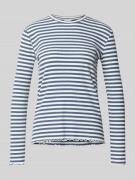 Vila Longsleeve mit Rundhalsausschnitt Modell 'THESSA' in Rauchblau, G...
