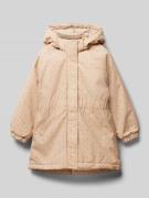 Lil Atelier Jacke mit Kapuze Modell 'GERDA' in Altrosa, Größe 110