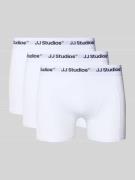 Jack & Jones Trunks mit Logo-Stitching Modell 'Soho' im 3er-Pack in We...