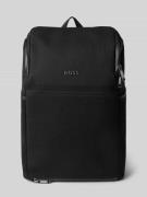 BOSS Rucksack mit Label-Applikation Modell 'EVO' in Black, Größe 1