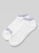 Calvin Klein Jeans Sneakersocken mit Label-Print im 2er-Pack in Lila, ...