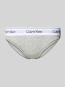 Calvin Klein Underwear Slip mit elastischem Logo-Bund in Hellgrau, Grö...