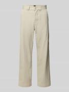 BOSS Orange Straight Leg Chino aus Baumwoll-Mix in Beige, Größe 36/32