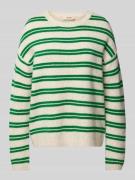 MOS MOSH Relaxed Fit Strickpullover mit Rundhalsausschnitt Modell 'Kha...