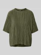 Only Regular Fit T-Shirt mit Strukturmuster Modell 'RAVENNA' in Oliv, ...