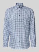 ETERNA Modern Fit Business-Hemd mit Button-Down-Kragen in Bleu, Größe ...