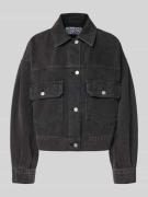 JAKE*S STUDIO WOMAN Jacke mit Knopfleiste in Stein, Größe 38