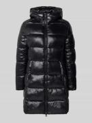 SAVE THE DUCK Steppjacke mit Kapuze Modell 'INES' in Black, Größe L