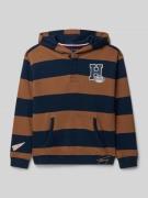 Tommy Hilfiger Teens Regular Fit Hoodie aus Baumwoll-Mix in Cognac, Gr...