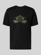 HUGO Comfort Fit T-Shirt aus reiner Baumwolle in Black, Größe L