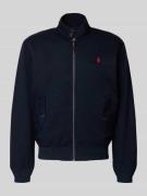 Polo Ralph Lauren Jacke mit Reißverschluss in Blau, Größe L