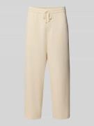 American Vintage Flared Sweatpants mit Tunnelzug Modell 'AFAZ' in Beig...