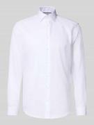 Christian Berg Men Regular Fit Business-Hemd aus reiner Baumwolle mit ...