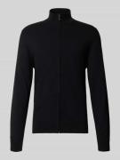 MCNEAL Strickjacke mit Stehkragen in Black, Größe S