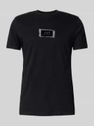 Antony Morato T-Shirt mit Label-Print in Black, Größe L