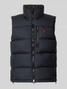 Polo Ralph Lauren Steppweste mit Reißverschluss in Black, Größe L
