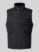 Polo Ralph Lauren Weste mit Stehkragen in Black, Größe L