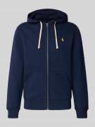 Polo Ralph Lauren Sweatjacke mit Kapuze in Marine, Größe S