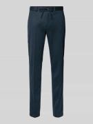 Zuitable Slim Fit Hose mit Kordelzug Modell 'SpartaFlex' in Petrol, Gr...