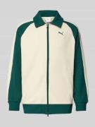 PUMA PERFORMANCE Trainingsjacke mit Zweiwege-Reißverschluss in Offwhit...