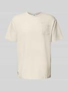 PUMA PERFORMANCE Relaxed Fit T-Shirt mit Brusttasche in Offwhite, Größ...