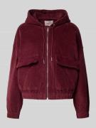 Only Loose Fit Bomberjacke aus Baumwoll-Mix Modell 'KENZIE' in Dunkelr...