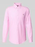 Polo Ralph Lauren Freizeithemd mit Knopfleiste in Rose, Größe L
