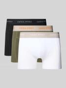 Jack & Jones Trunks Aus Baumwoll-Mix Modell 'Miles' im 3er-Pack in Bla...