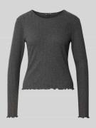 Only Slim Fit Langarmshirt aus reiner Baumwolle Modell 'CARLOTTA' in A...