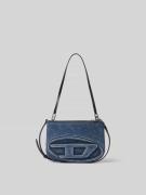 Diesel Handtasche mit Label-Detail in Hellblau, Größe 1