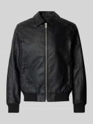 MCNEAL Jacke in Leder-Optik in Black, Größe L