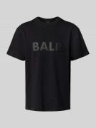 Balr. T-Shirt mit Logo und Rundhalsausschnitt in Black, Größe XL