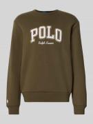 Polo Ralph Lauren Loose Fit Sweatshirt aus Baumwoll-Mix in Oliv, Größe...