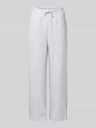 American Vintage Sweatpants mit elastischem Bund in Hellgrau Melange, ...