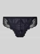 Marc O'Polo String aus Spitze in Black, Größe L