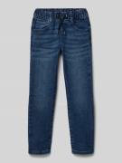 s.Oliver RED LABEL Regular Fit Jeans aus Baumwoll-Mix in Blau, Größe 1...
