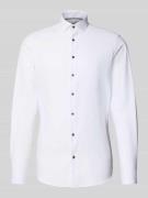 OLYMP Level Five Slim Fit Businesshemd mit Kentkragen in Weiss, Größe ...