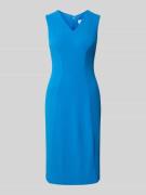 Calvin Klein Womenswear Knielanges Etuikleid mit V-Ausschnitt Modell '...