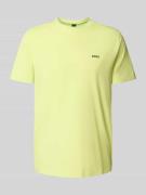 BOSS Green Regular Fit T-Shirt aus Baumwoll-Mix in Hellgruen, Größe XX...